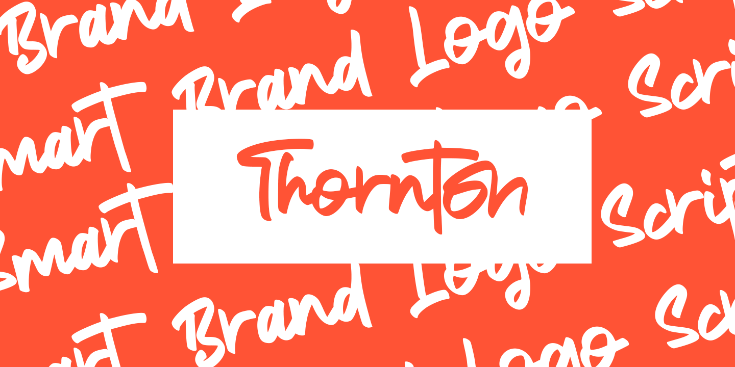 Thornton Regular Font preview